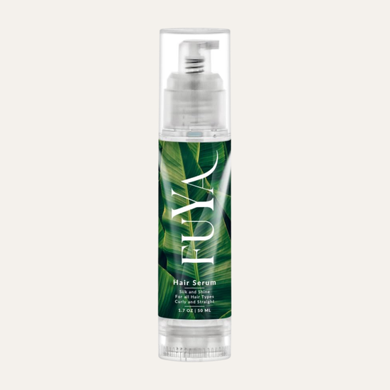 FUYA Hair Serum 1.7 oz bottle on clean background
